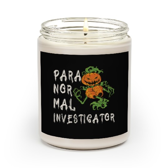 Ghost Hunting Paranormal Investigator Scented Candles