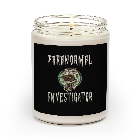 Ghost Hunting Paranormal Investigator Scented Candles