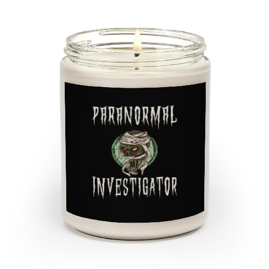 Ghost Hunting Paranormal Investigator Scented Candles