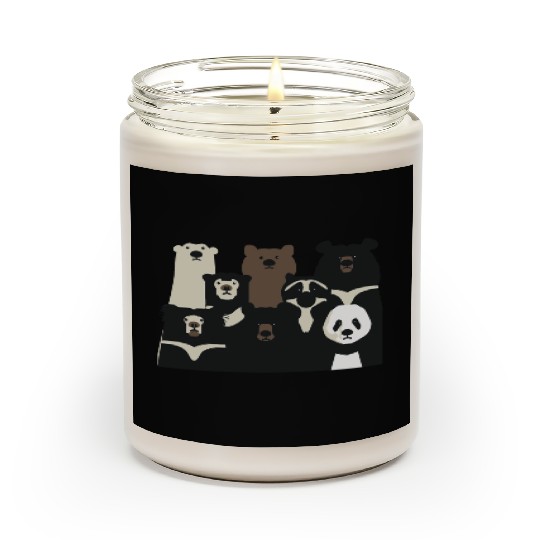 Bears of the world Scented Candles