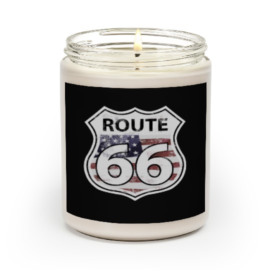 Route 66 - American Flag Scented Candles