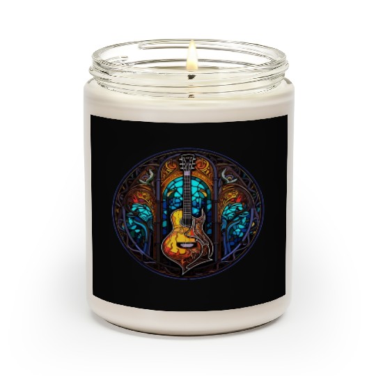 Guitar Player Fashion - I Love Guitars Scented Candles