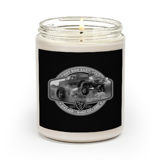 Hot Rod Gasser BW Scented Candles