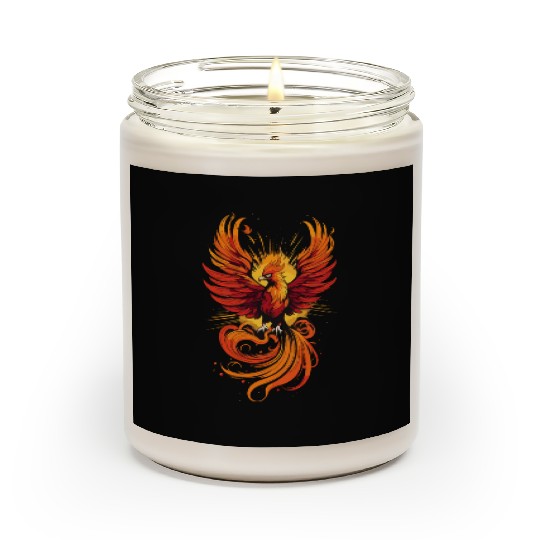 Phoenix bird - Ancient Greek Mythology Scented Candles