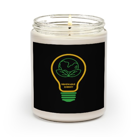 Renewable Energy Go Green Scented Candles