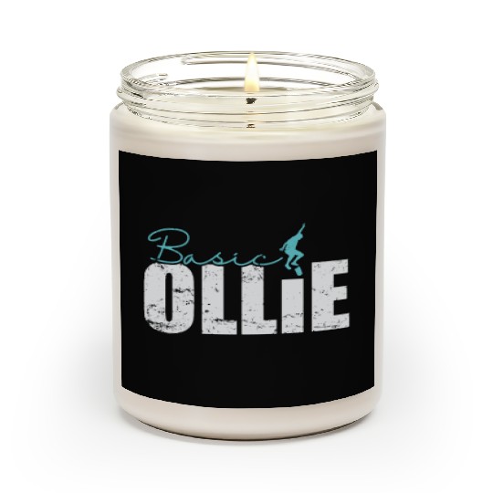 Basic Ollie Skateboard Scented Candles