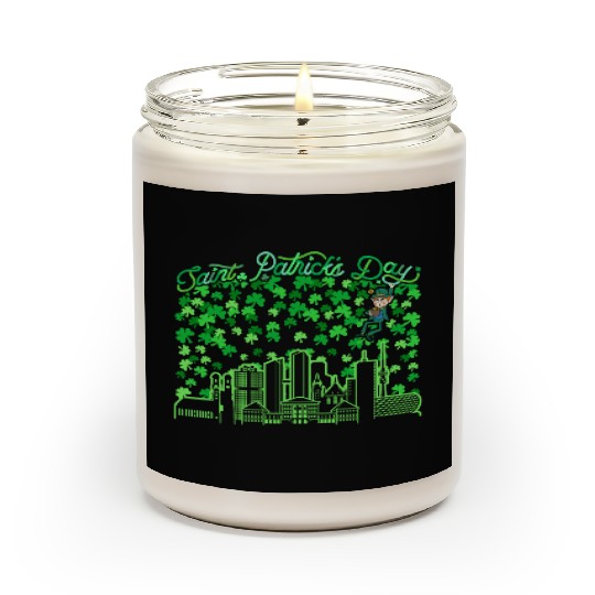 Saint Patrick's Day Munich Germany Scented Candles