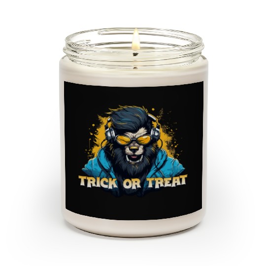 Halloween werewolf Scented Candles