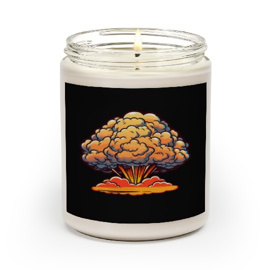 Explosion Fireworks Pyrotechnics Scented Candles