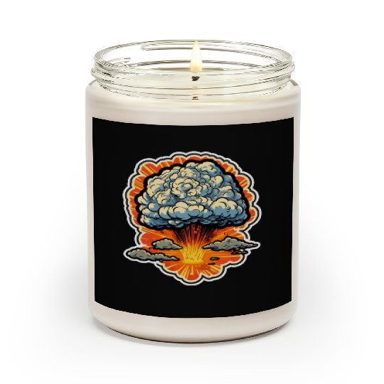 Explosion Fireworks Pyrotechnics Scented Candles