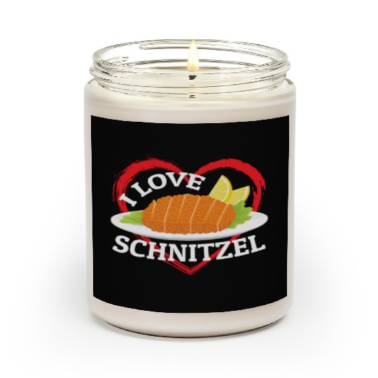 I Love Schnitzel Germany Food Scented Candles