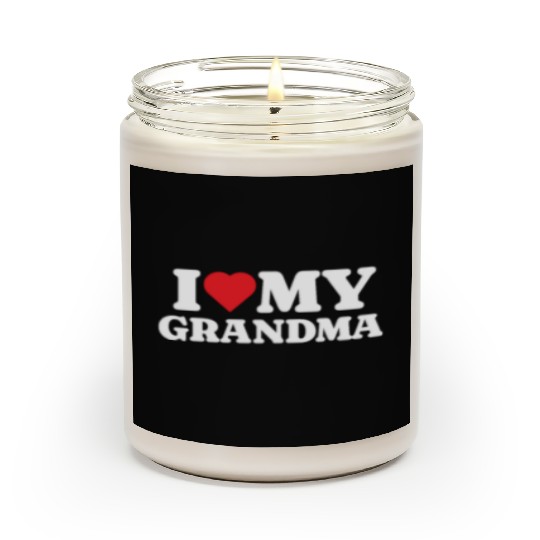 I Love My Grandma Scented Candles
