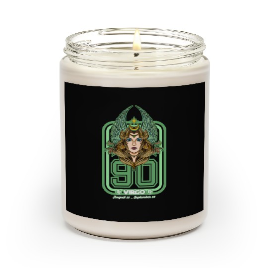 Virgo Born in 1990 Zodiac star sign horoscope Astr Scented Candles