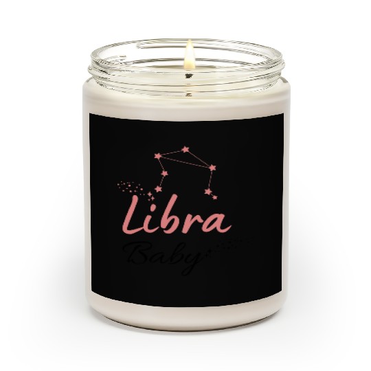 Libra Baby Astrology Cute Scented Candles