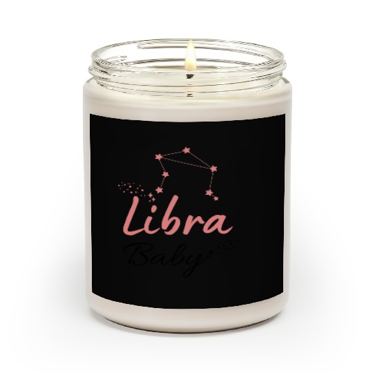 Libra Baby Astrology Cute Scented Candles