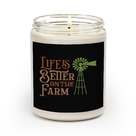 Life Is Better On The Farm Scented Candles