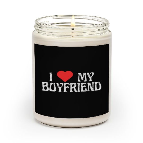 I Love my Boyfriend! Scented Candles