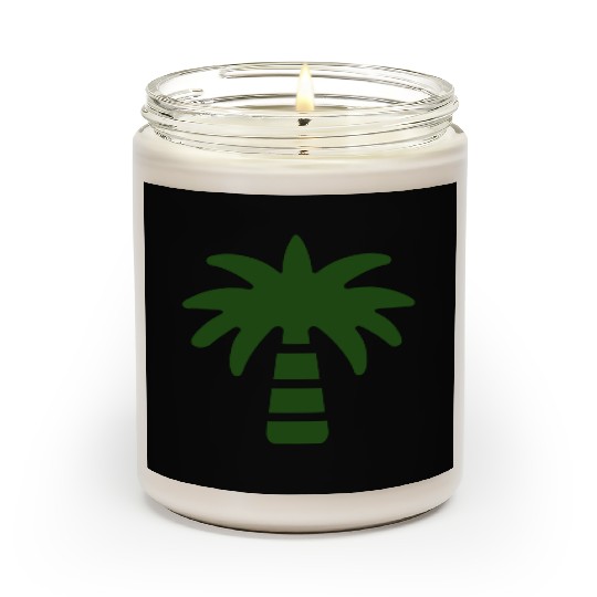 Green Everywhere Elegant Palm Tree Scented Candles