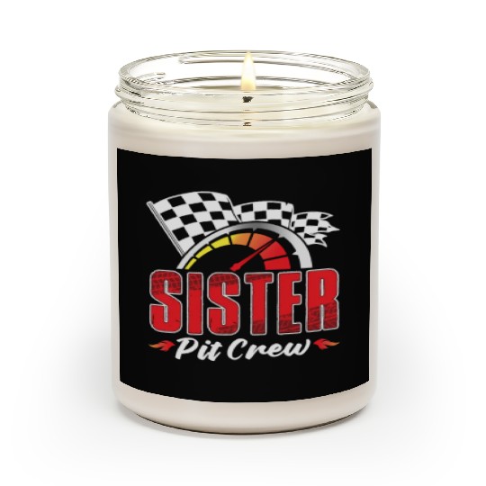 Sister Pit Crew Scented Candles