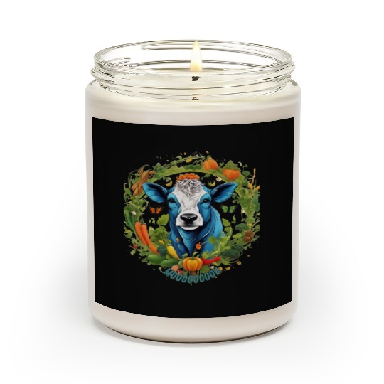 cow animals vegetarian Scented Candles