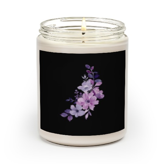 Lavender beautyfull desing Scented Candles for girl