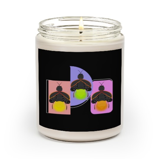 Glowing Firefly Scented Candles