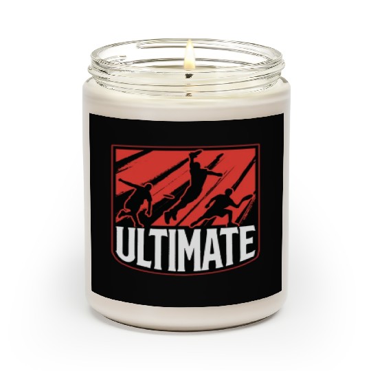 Flying Disc Ultimate Frisbee Player Disc Golfing Scented Candles