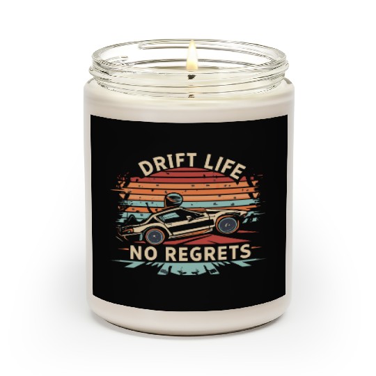 Vintage Drift Life No Regrets Scented Candles