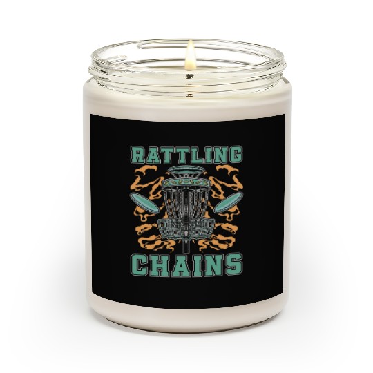 Disc Golf Rattling Chains Ultimate Frisbee Golfer Scented Candles