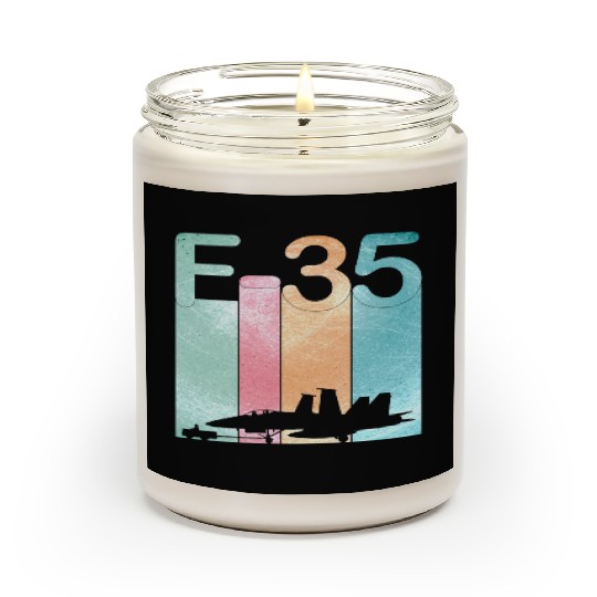 F35 Vintage Air Force Fighter Jets Scented Candles