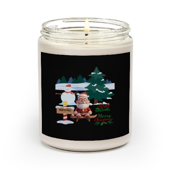 "Jolly Christmas Cheer" Scented Candles