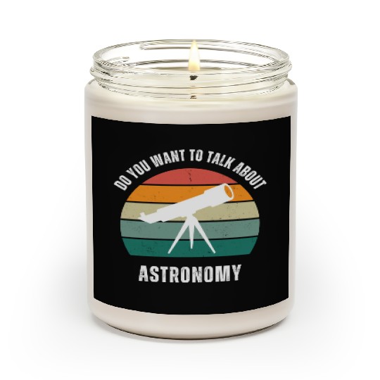 Astronomy Lover Space Lover Scented Candles