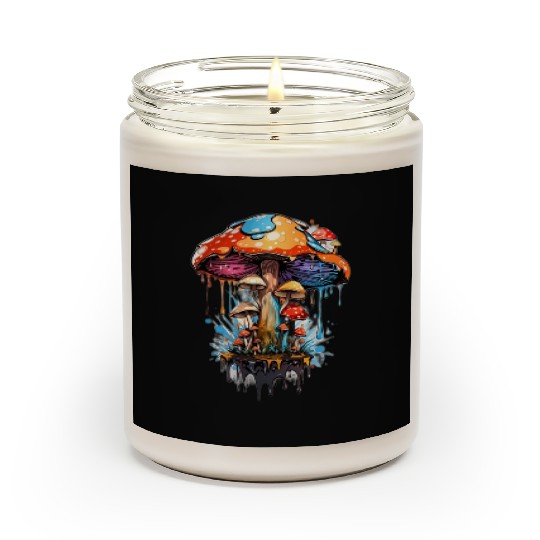 Step into the Enchanted Woodland: Psychedelic Scented Candles