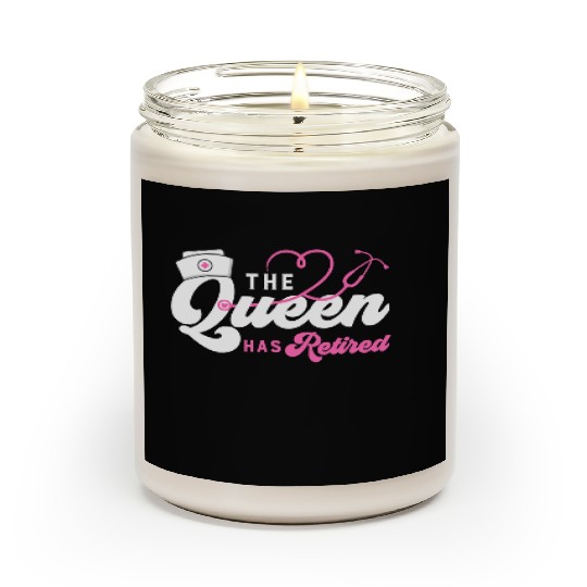 The Queen Retired nurse Scented Candles