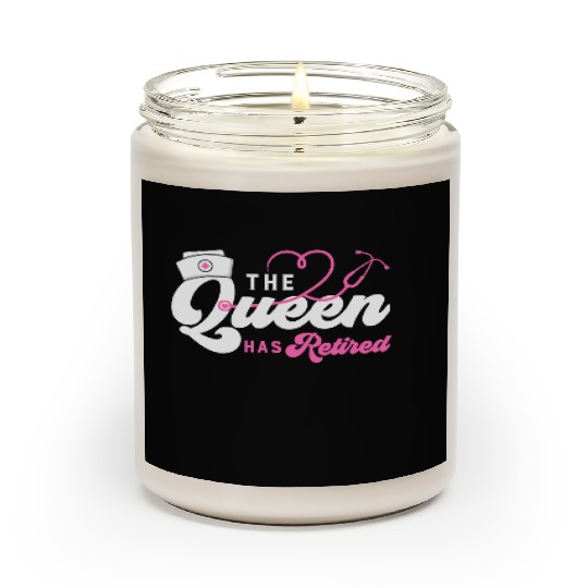 The Queen Retired nurse Scented Candles