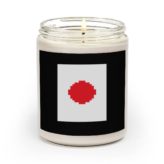 Japan Flag - Pixels Scented Candles