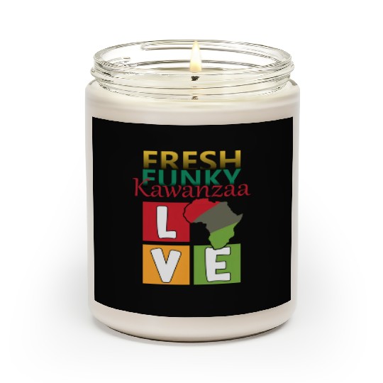 Kwanzaa Celebration with a Fresh Funky Twist Scented Candles