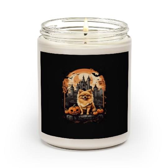 Pomeranian Boo-tiful Halloween Delight Scented Candles