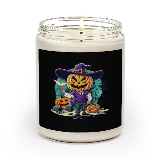 Boy Candy Punppkin Halloween Scented Candles