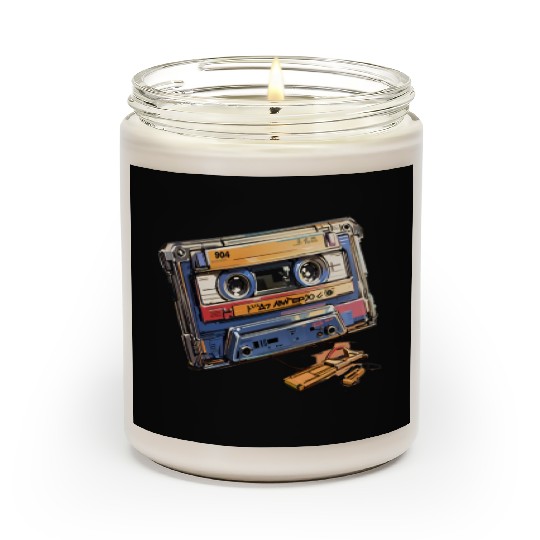 90s Nostalgia Cassette Scented Candles