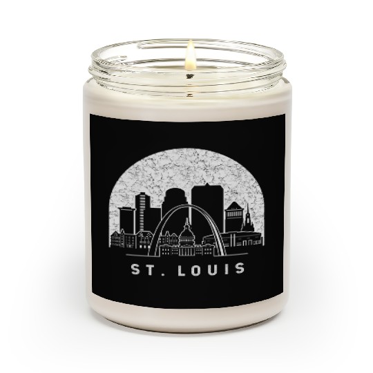 St. Louis Missouri Skyline Scented Candles