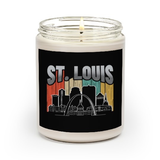 St. Louis Missouri Vintage Scented Candles