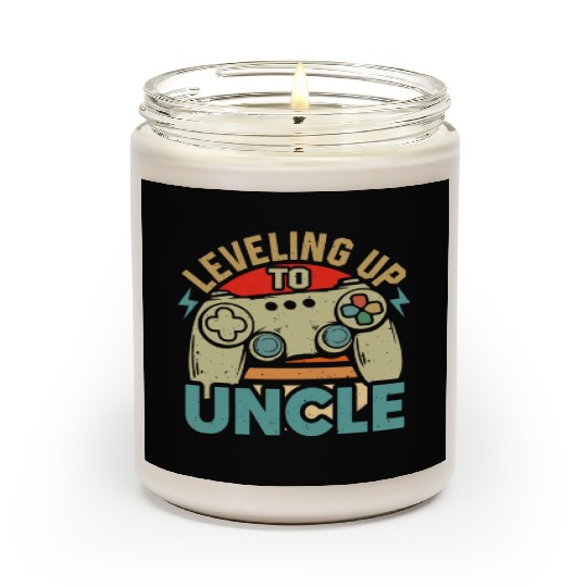 Leveled Up To Uncle Gamer Gaming Future Uncle Scented Candles