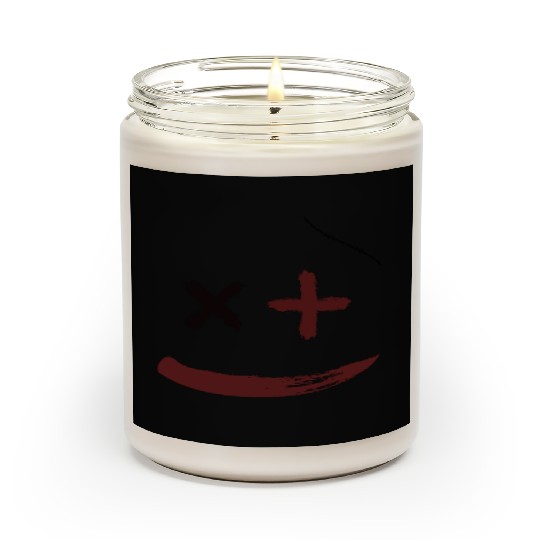 White and Black Smile Confuse Scented Candles Template 2