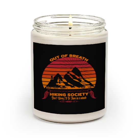 Out of Breath Hiking Society Scented Candles