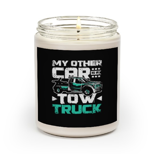 My other car is a tow truck Scented Candles