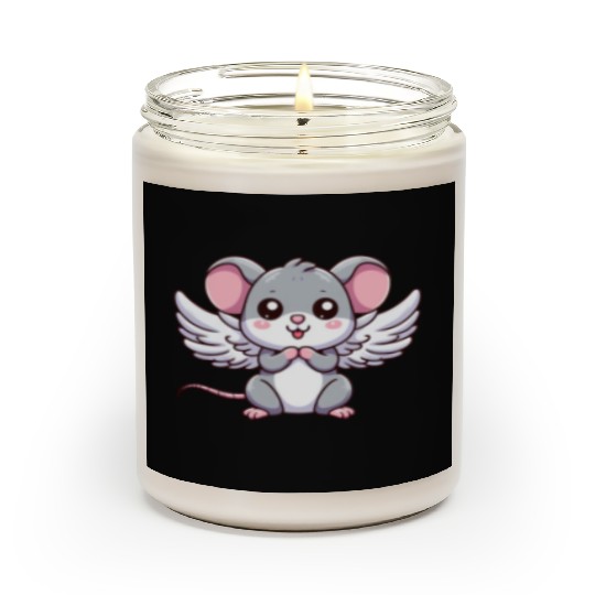 Mouse Angel Wings Scented Candles