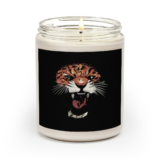 Angry Jaguar Zoologist Gift Scented Candles
