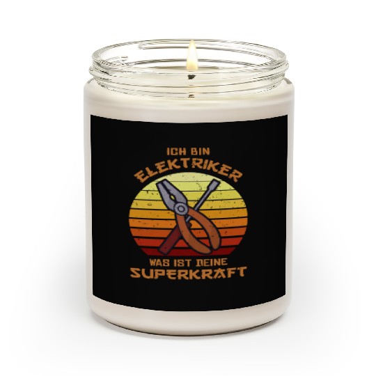 Superkraft Powerline Technician Lineworker Scented Candles