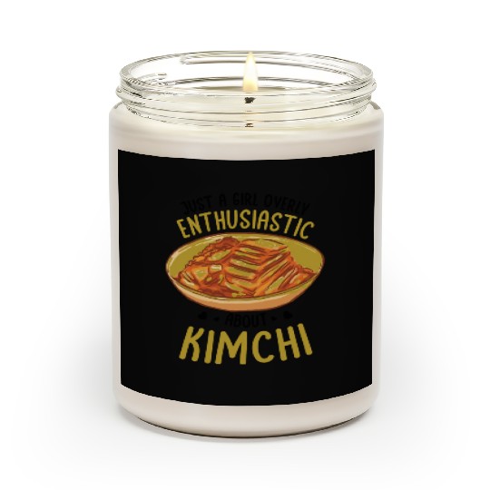 Kimchi Lovers Korean Cuisine Food Gifts Scented Candles